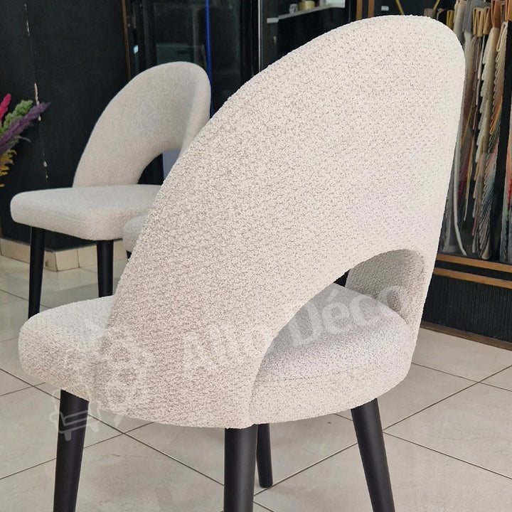 Chaise PICANTO Allodeco – Élégance & confort en bouclette