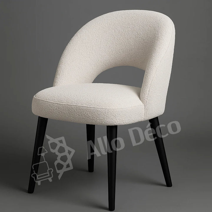 Chaise PICANTO Allodeco – Élégance & confort en bouclette