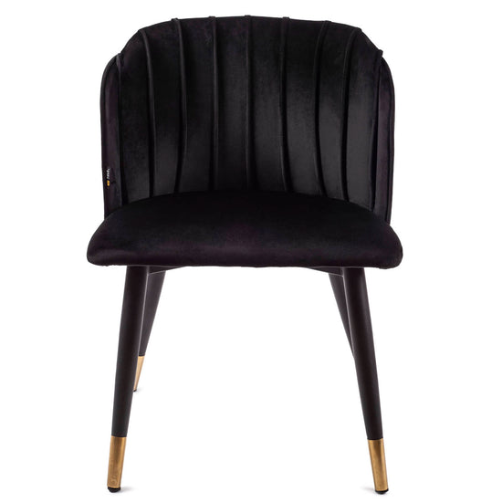 Chaise VITALY – Design glamour & confort en velours signé Allodeco