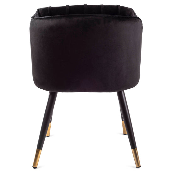 Chaise VITALY – Design glamour & confort en velours signé Allodeco