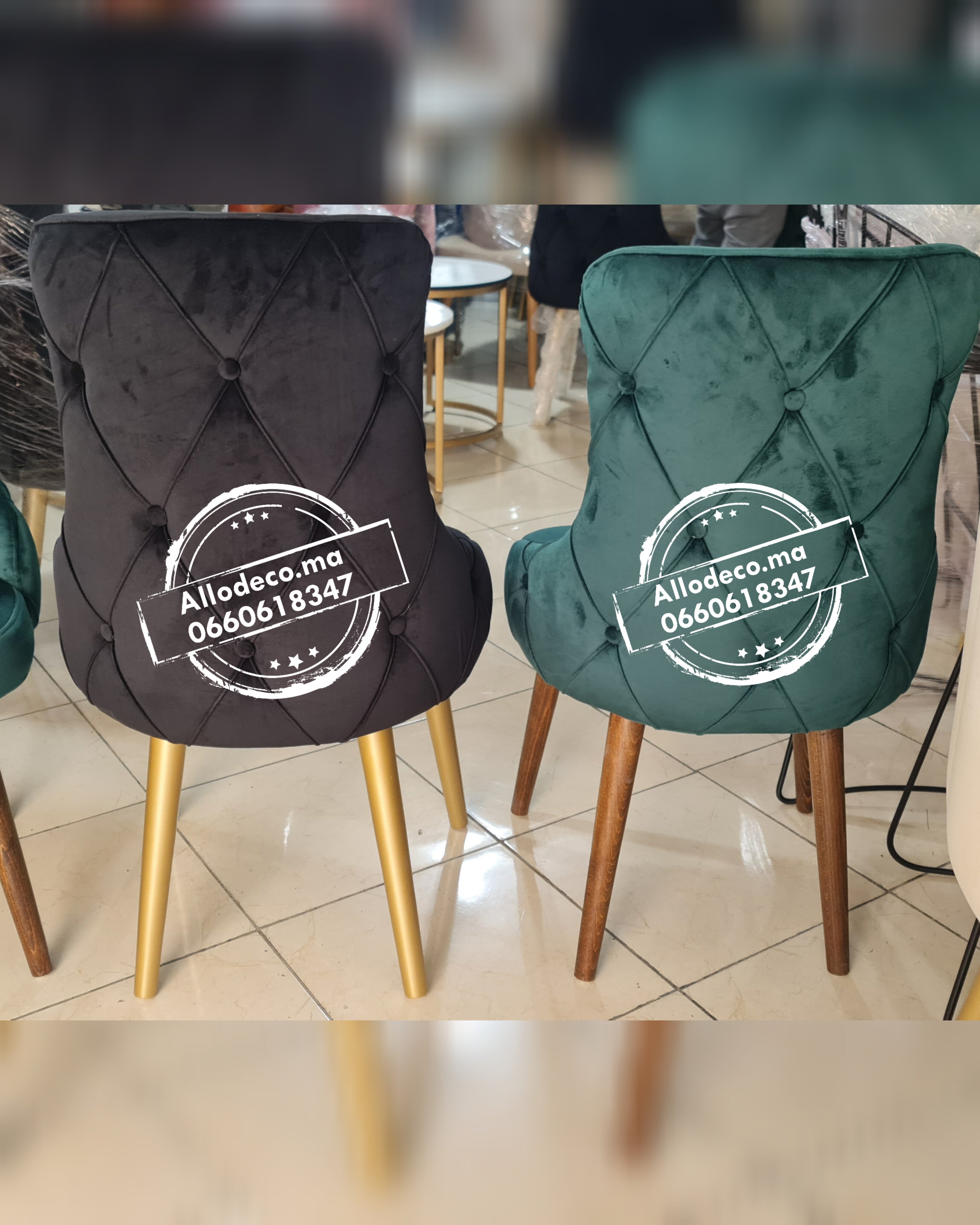 Chaises Prestige salle à manger - allodeco Maroc