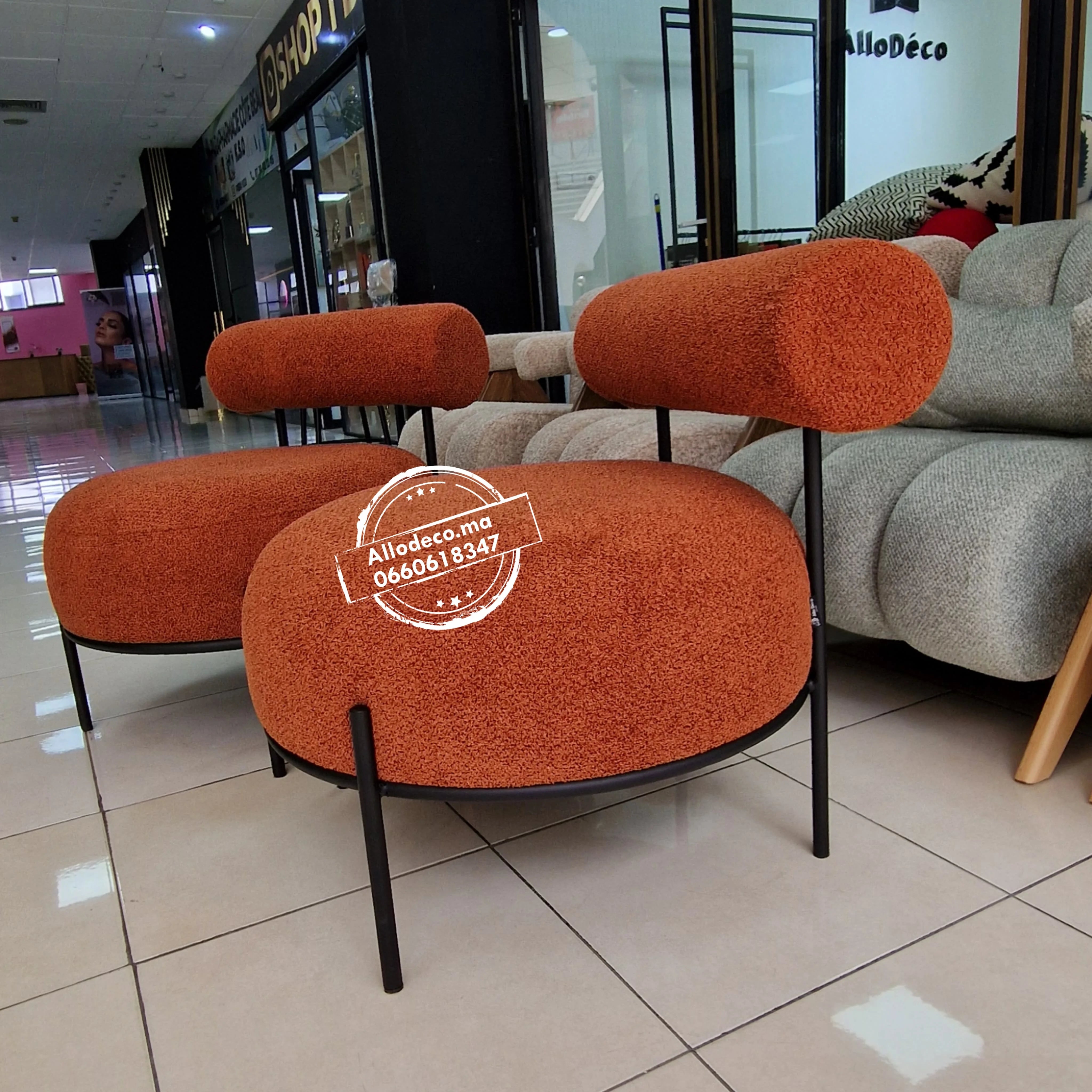Fauteuil LUNA— Une touche moderne et élégante
