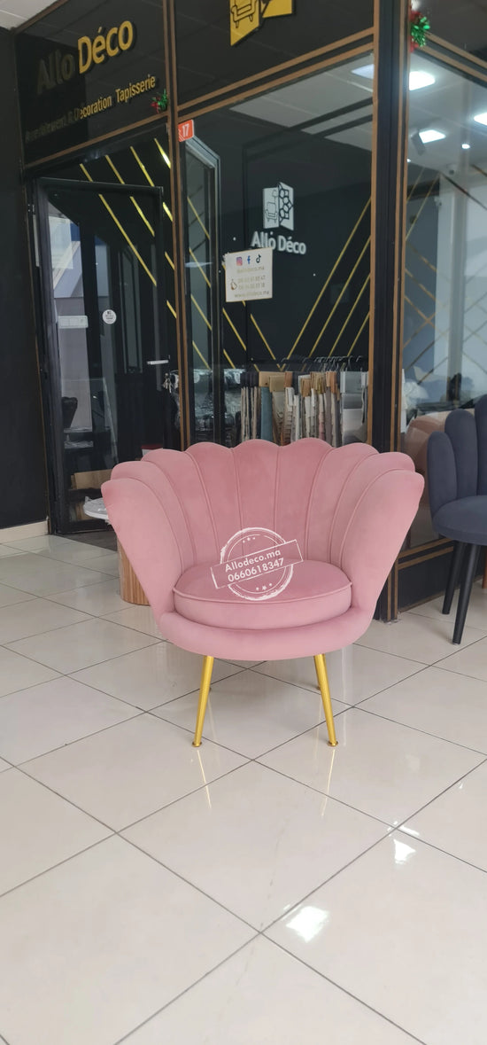 Fauteuil coquillage Chic - Allodeco Maroc