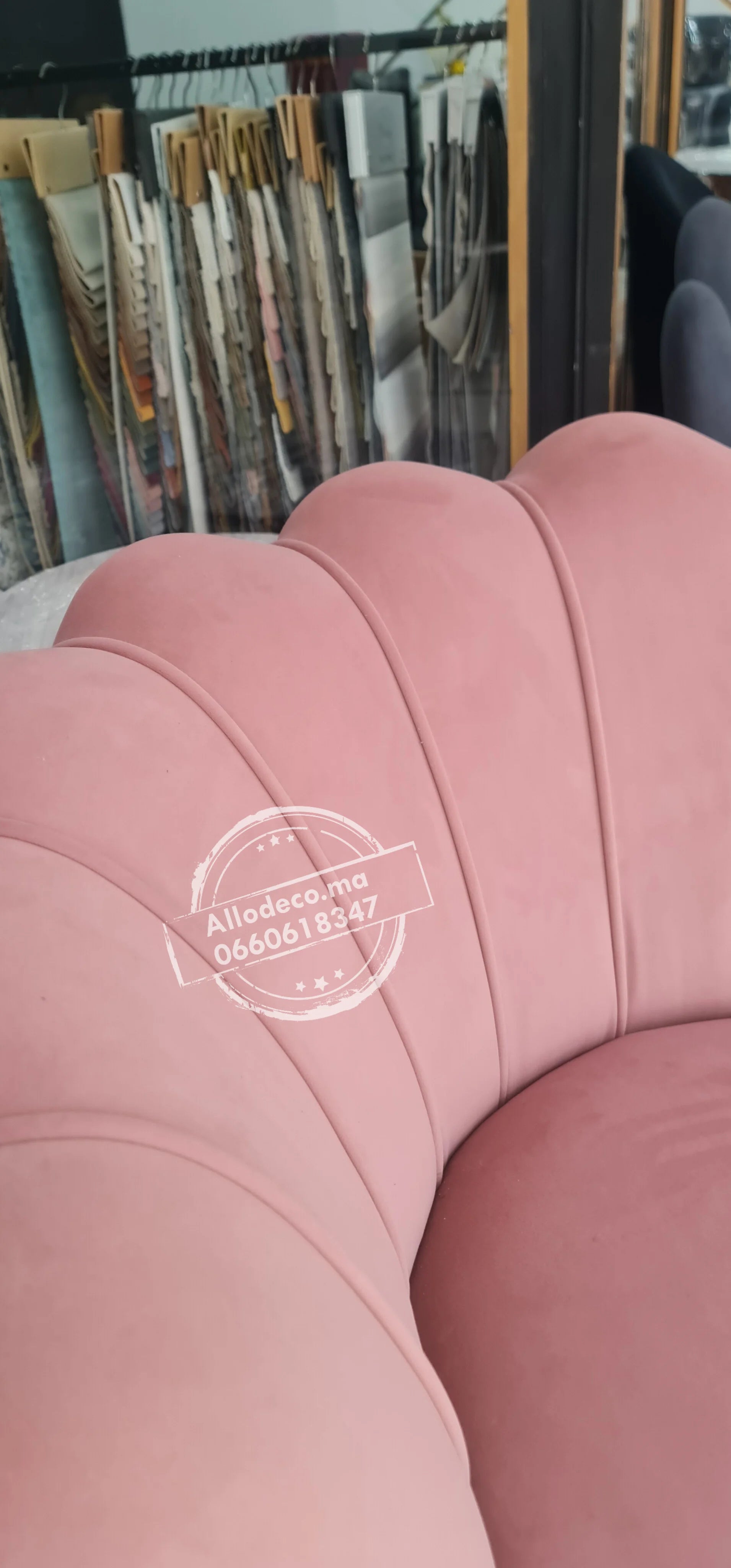 Fauteuil coquillage Chic - Allodeco Maroc