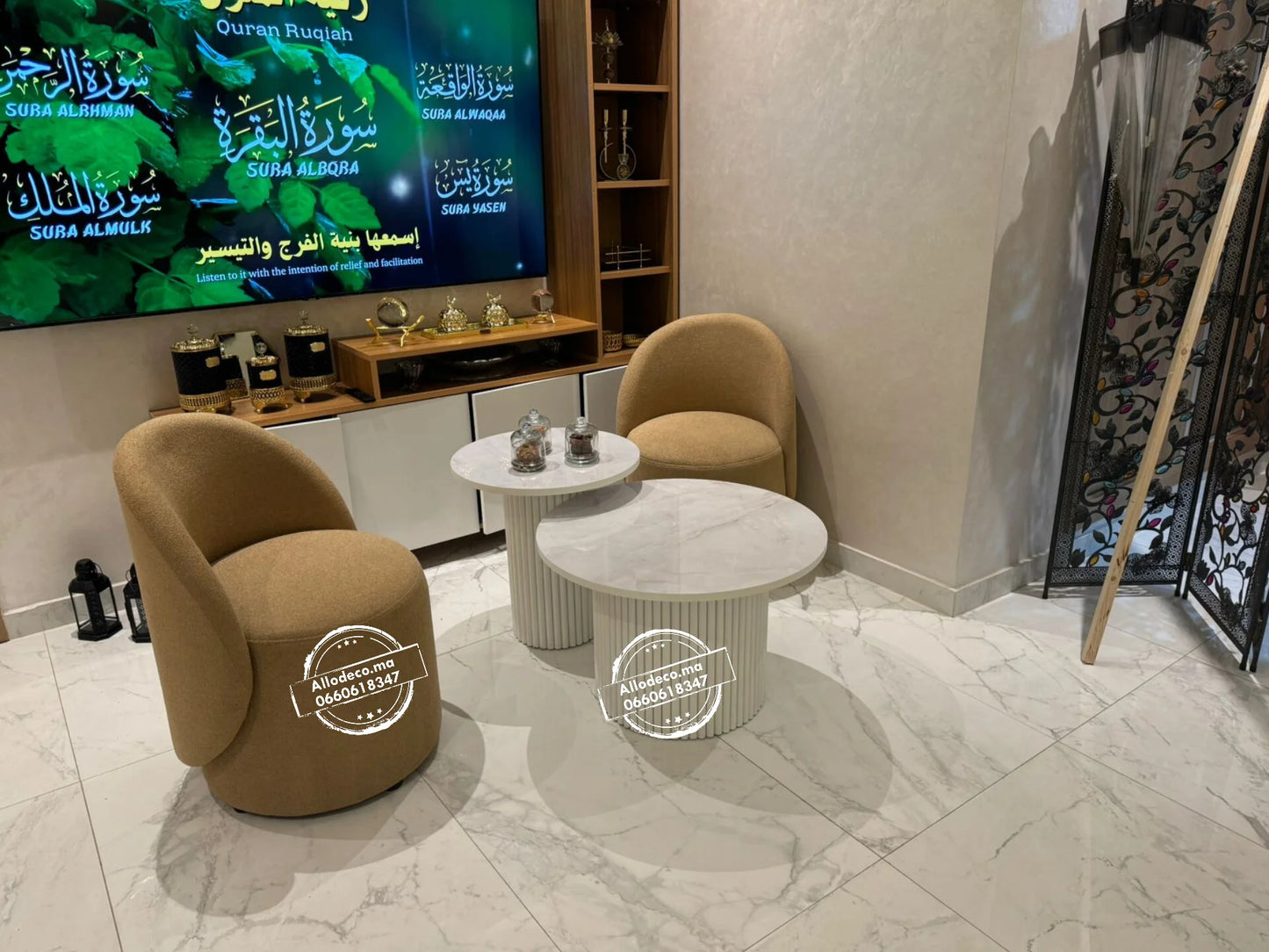 Chaise Fauteuil TOMA de luxe avec dossier Minimaliste pour Pour coiffeuse - salle d'attente - salon - évènement - loges Festival etc - accueil...