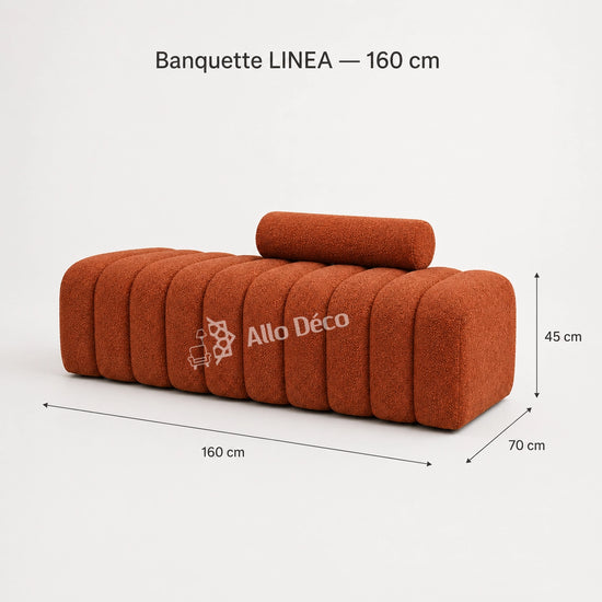 Banquette LINEA - Allodéco Maroc