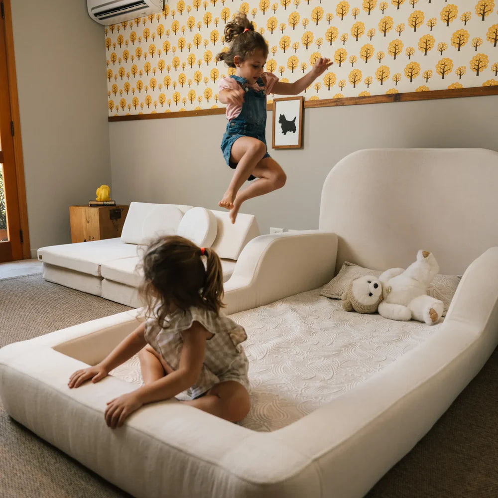 Lit enfant Bambino Cocoon avec accoudoirs – Confort et sécurité pour enfant