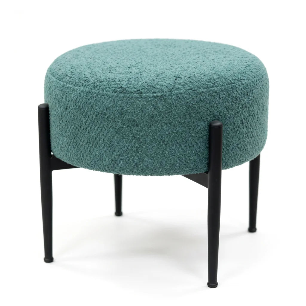 Pouf VALENO – Pouf Décoratif Premium pour Salon, Chambre & Hôtel