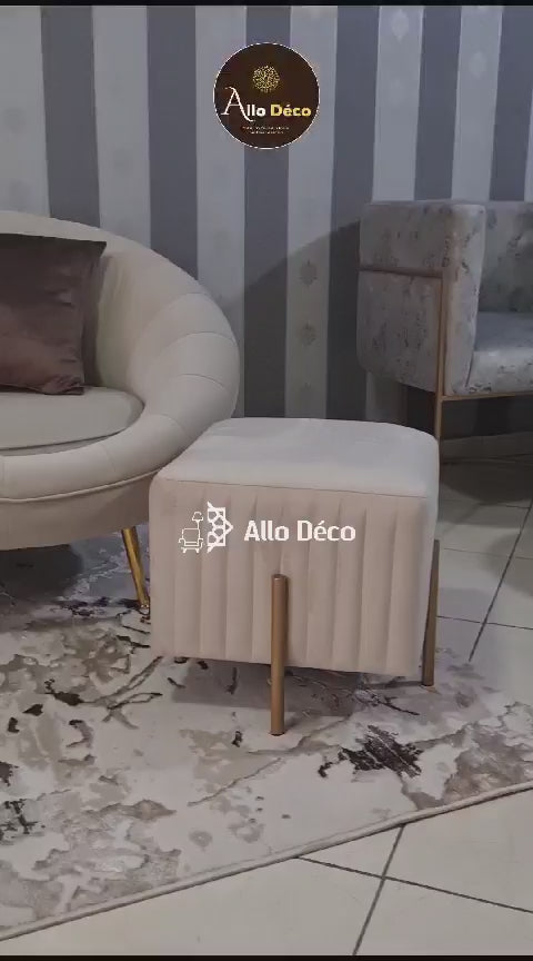 Ensemble Pack 2 Tabourets Chic style RINCO