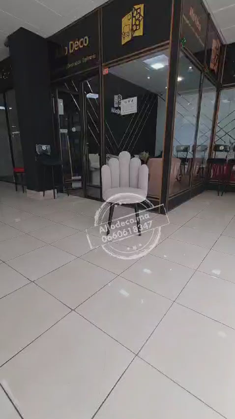 Chaise CHICO – Velours enveloppant, idéale pour coiffeuse