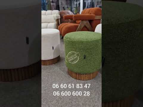 Pouf Bardage Bois Allodeco – Design moderne & confort premium