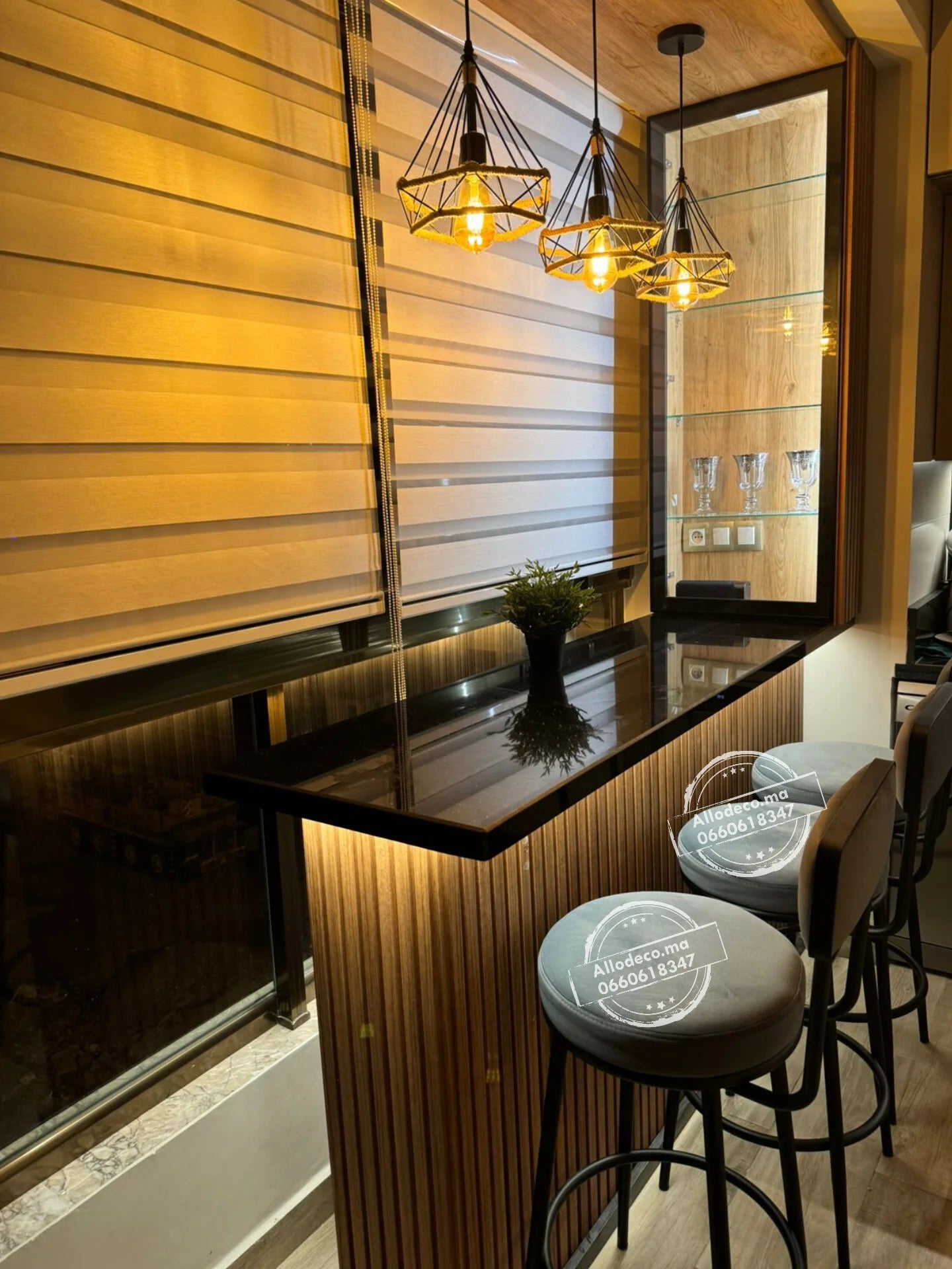 Chaise haute - Tabouret  Bar TESLA
