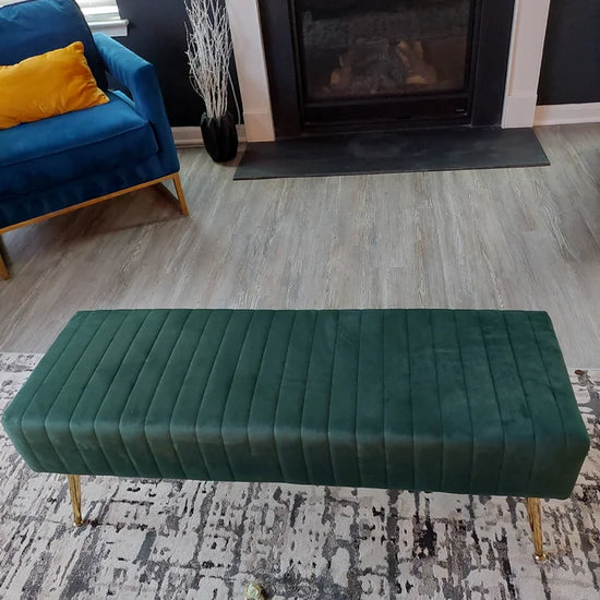 banquette Pouf rembourré Chic RIVA