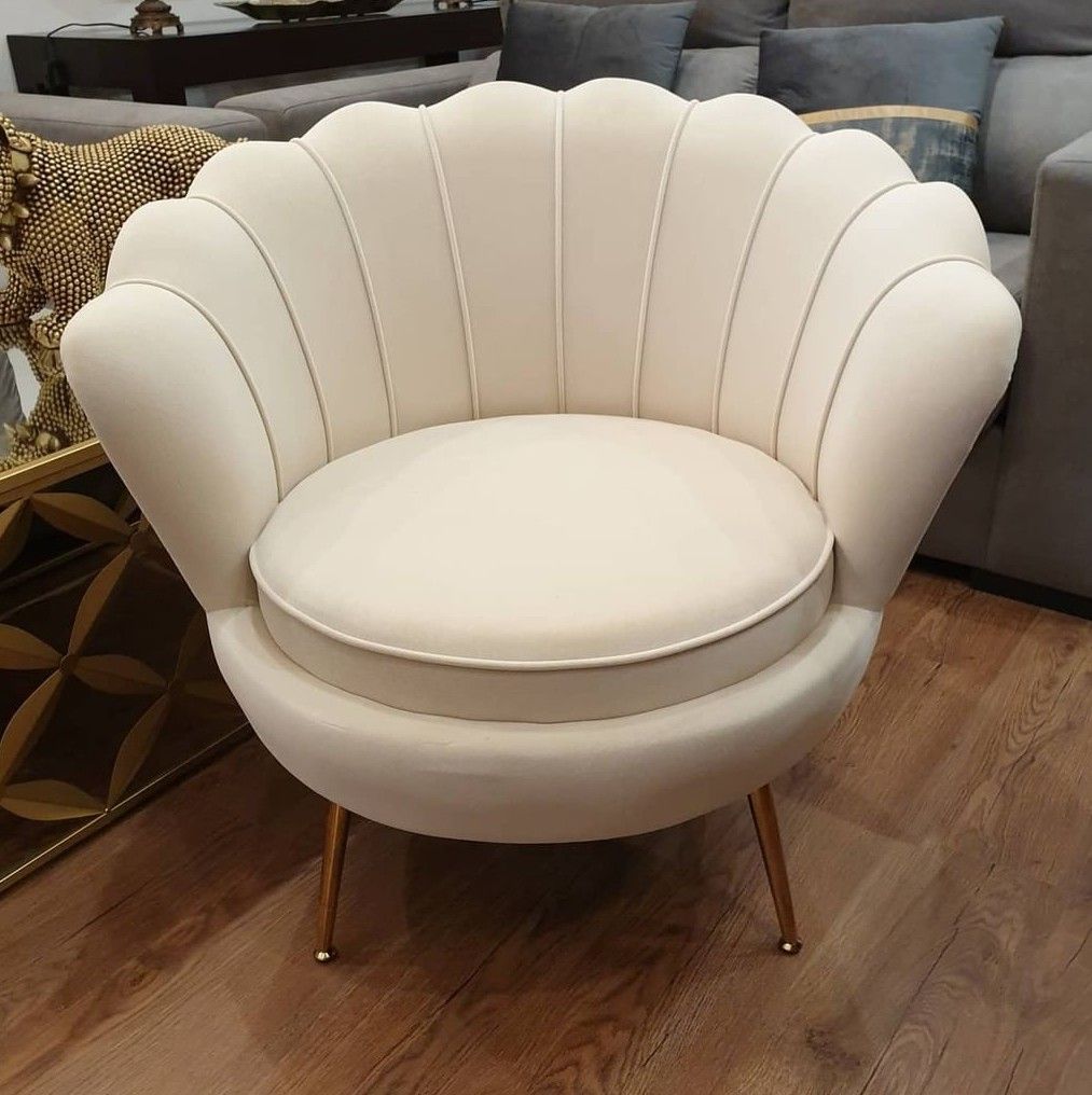 Fauteuil coquillage Chic - Allodeco Maroc