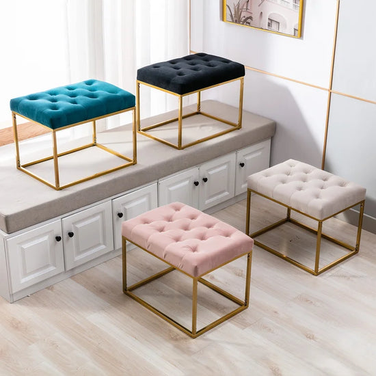 Pouf SPIRA – Confort chic & finition capitonnée