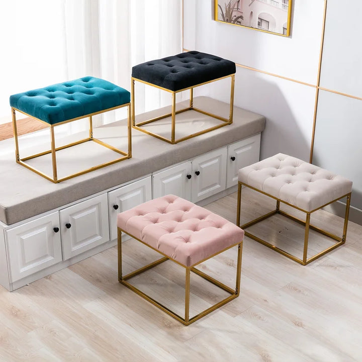 Pouf SPIRA – Confort chic & finition capitonnée