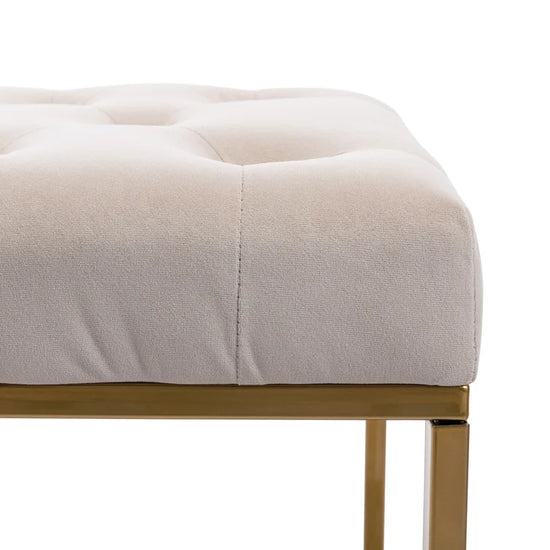 Pouf SPIRA – Confort chic & finition capitonnée