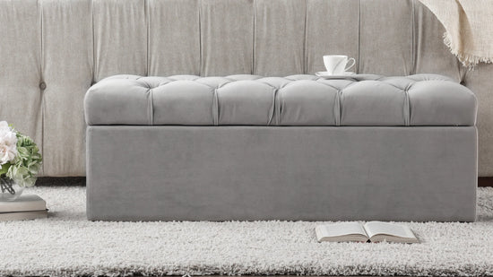 Rangement Pouf Multifonction Banc multicouleur + pouffe Gratuite